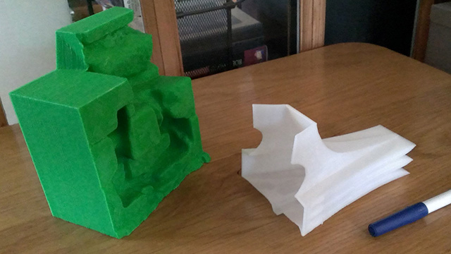 3D print of ram 4