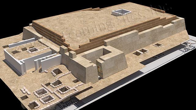 Tomb of Nofer, G2110, 2025 rendering