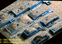 Giza cemetery 2100 - Bill Riseman's model (click for larger image)