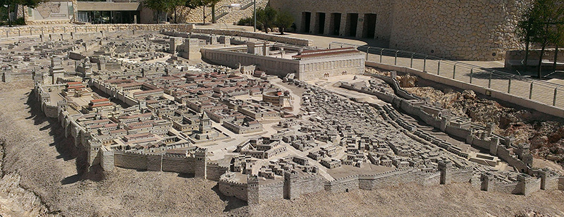 Old City scale model