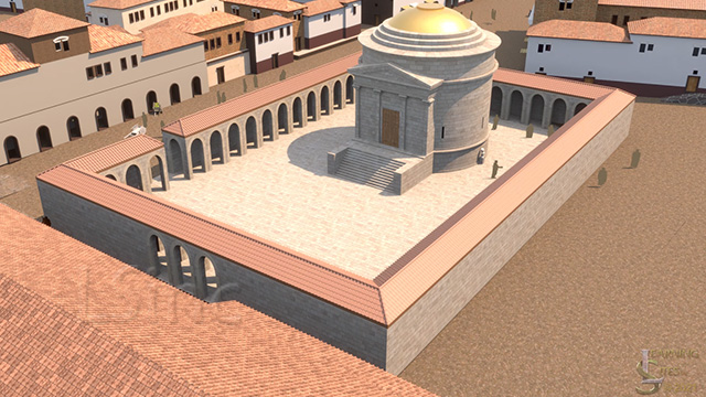 Flavian mausoleum