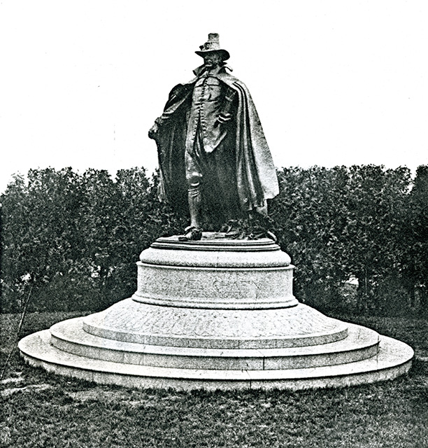 Deacon Chapin statue